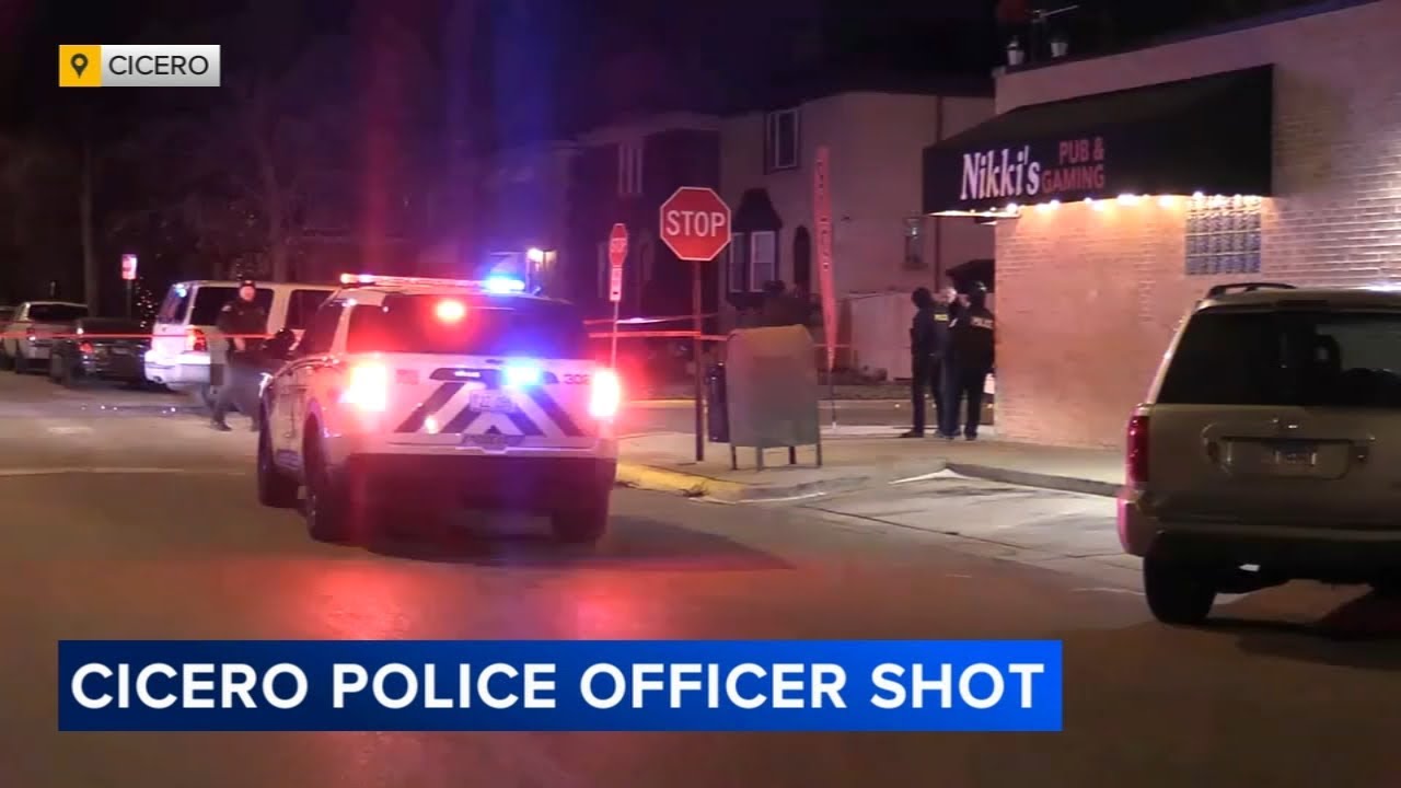Undercover Cicero police officer seriously injured in shooting; 2 in custody, officials say