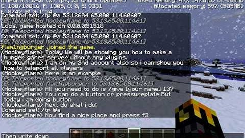 How to make a Hunger Games Server WITHOUT plugins/mods  1.5.2