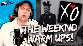 Reacting To The Weeknd - Backstage Warmups