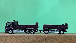 Tomica Isuzu Giga Full Trailer Dump No.127