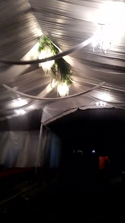 tenda manten/terop hajat#short#tenda model baru#tenda serut minimalis