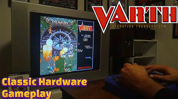 CAPCOM VARTH - Sony PlayStation 2 - Sony Trinitron | Classic Hardware | Single Credit Gameplay