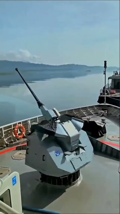 Military World | Oto Melara Marlin 30mm KRI Posepa 🇮🇩 #shorts #militaryworld