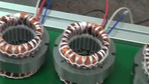 Cooler / Air Conditioner Final Coil Forming Machine For Motor Stator Production