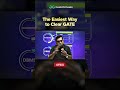 How To Crack GATE Easily? Complete Beginner’s Roadmap #Shorts #GATE2027 #GATE #GfG