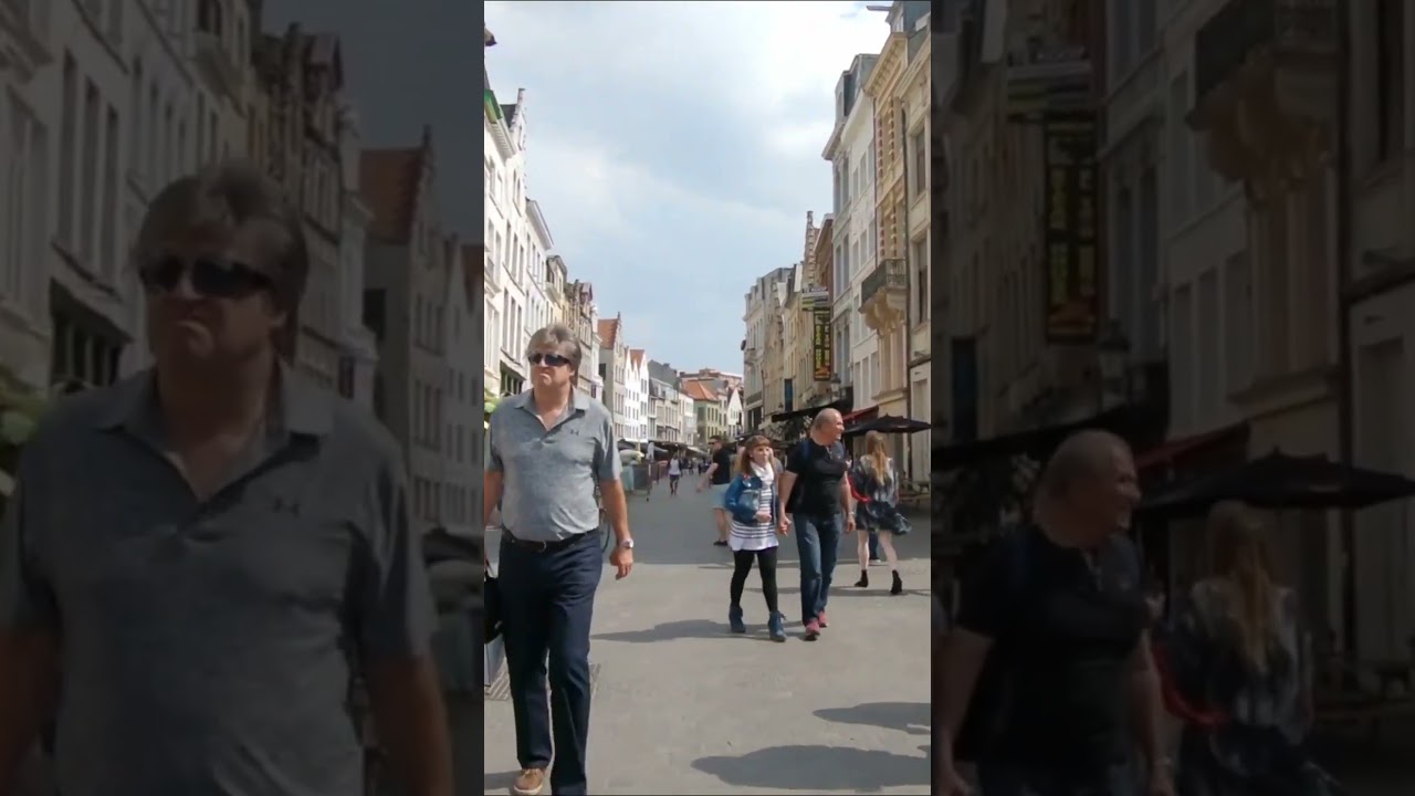 Magnificent Antwerp, Belgium.  Old town walking tour