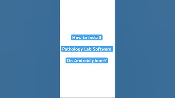 How to Install Health Amaze Pathology Lab Software on Android Phone?