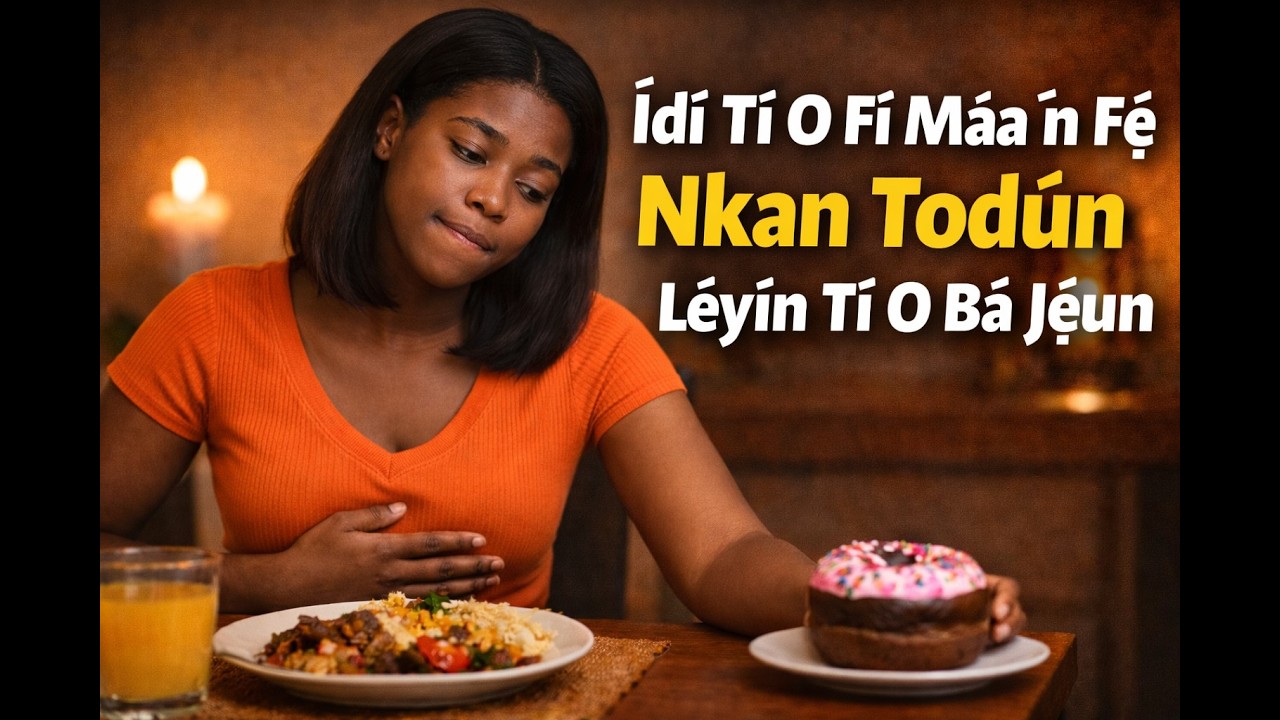 Ìdí Tí O Fi Máa ń Fẹ́ Nkan Todùn Lẹ́yìn Tí O Bá Jẹun