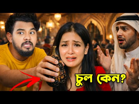 সৌদি আরবের বেগুন ভাজা তে চুল 🤮 ছি! এ কেমন খাবার 😰