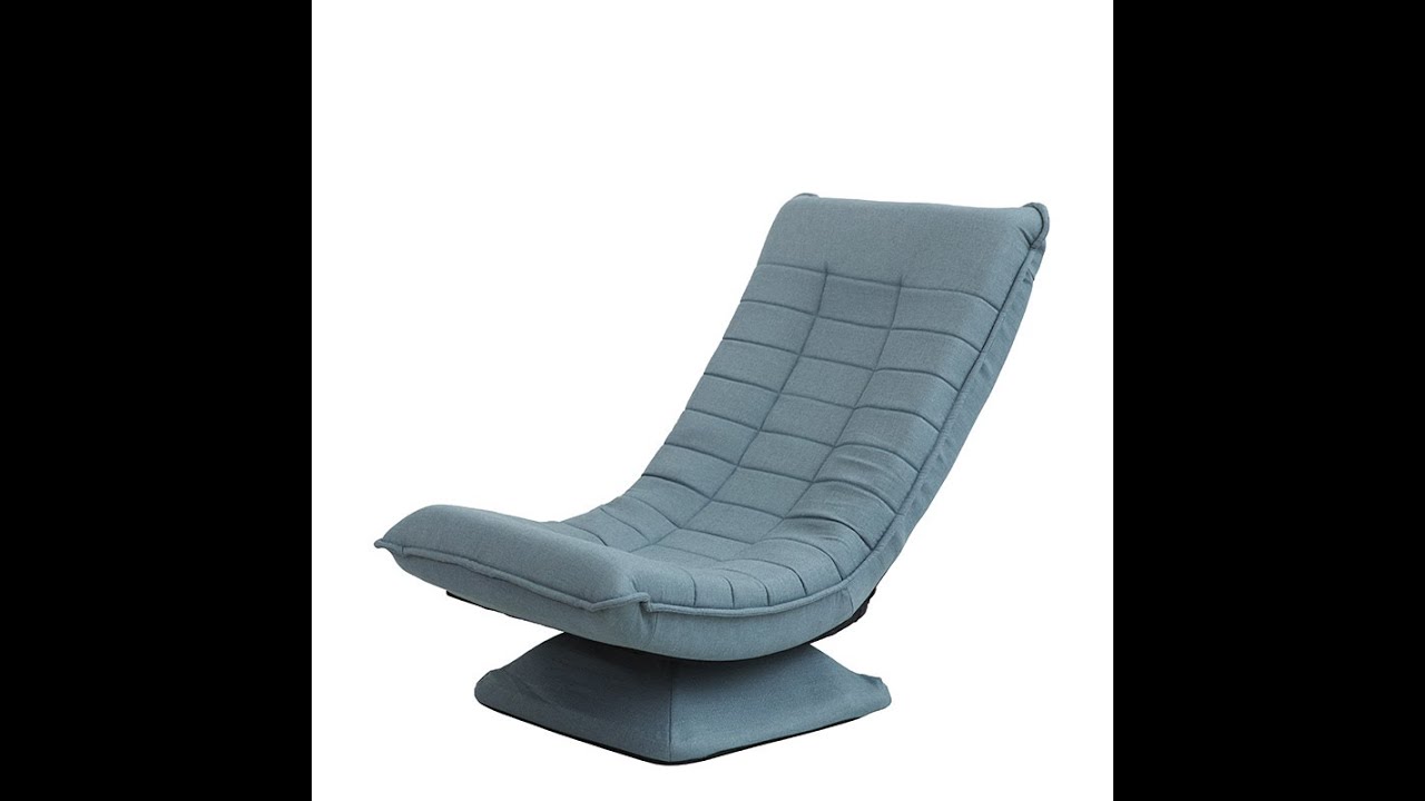 360 Degree Swivel Video Rocker Gaming Chair Adjustable Angle Chair Folded Floor Chair