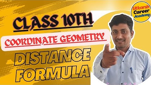 Class 10 Maths : Distance Formula | coordinate geometry |CBSE EXAM 2024 | by Sangram sir