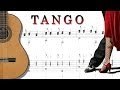 Tango populaire with tablature