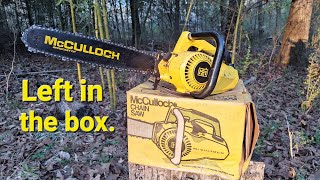 Still in the box McCulloch Power Mac 6 - Will It Run