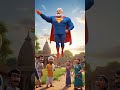 हनुमान जी और सुपरमैन नरेंद्र मोदी की अद्भुत यात्रा "short