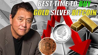 Buy Gold , Silver And Bitcoin When The Market Crashes | Robert Kiyosaki