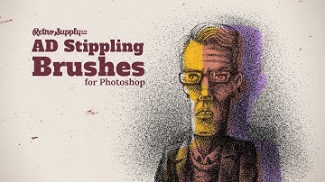 AD Stippling Brushes - Sample of use #1