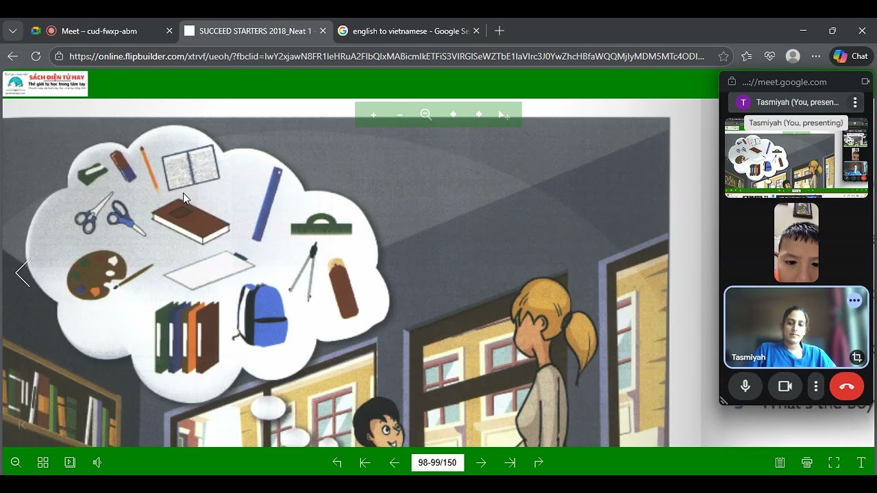 KIMENGLISH - MS HASINNA - BILLY + TONY (WEEK 61)