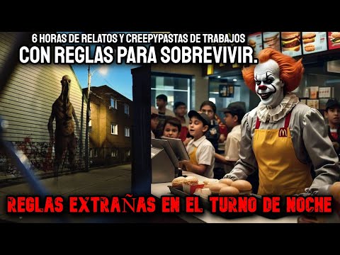 6 Historias de Terror y Creepypastas Sobre Reglas Extrañas (4 HORAS recopilación) - MercurialDark10