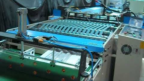 High Speed Patch Handle Bag Making Machine