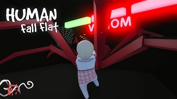 Human Fall Flat - FearSpiders Level Walkthrough | Custom Map | Steam Workshop | Full Gameplay
