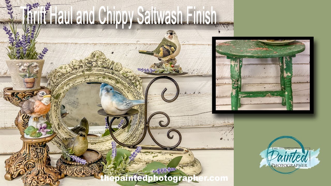 Thrift Haul and New Saltwash Chippy Finish