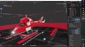 3D Animation - Helicopter - Blender 2.83
