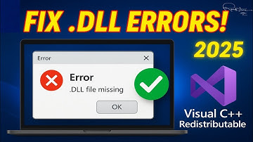 How to Download & Install Visual C++ Redistributable (2025) | Fix All .DLL Errors in Windows 11/10