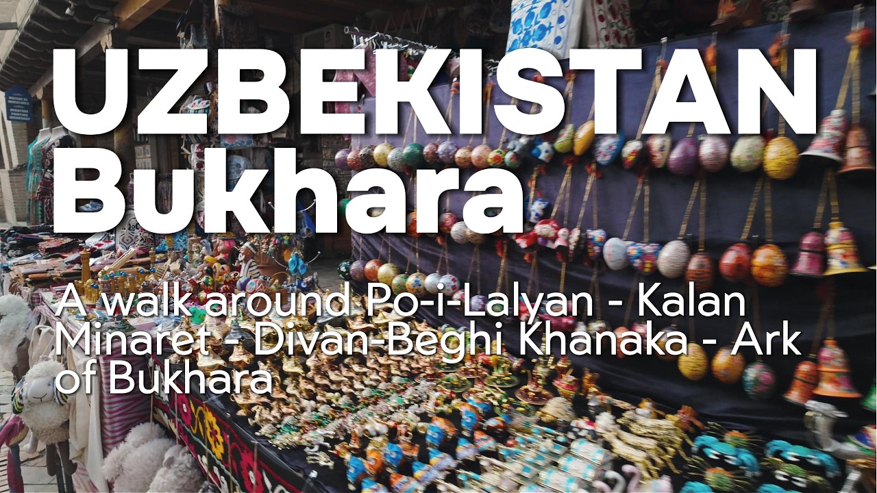 Bukhara, Uzbekistan - Hassle free walk around the town, the Kalan Minaret and the Ark of Bukhara