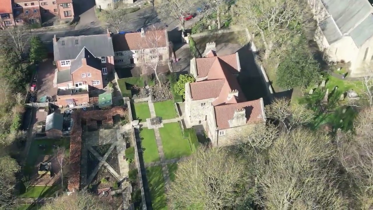 Washington Old Hall, the ancestral home of George Washington, the First President of the US. 
