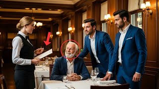 CEO Mocks Waitress for Not Understanding His Contract Minutes Later, She Walks Away a Billionaire..
