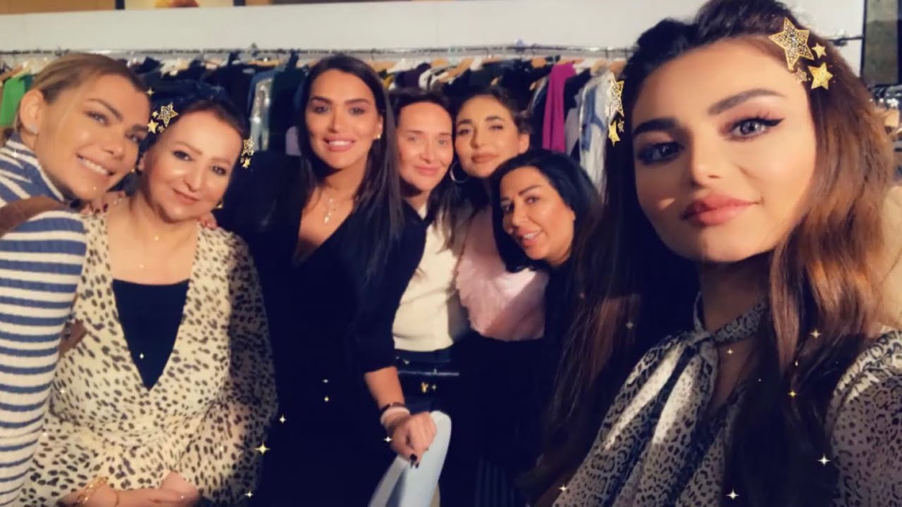 هيفاء حسوني في فندق روتانا مع صاحباتها