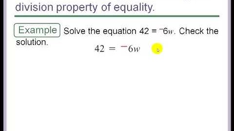 PreAlgebra Sec 2.4