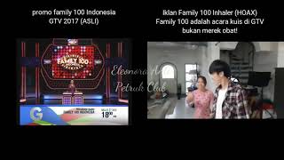 Download lagu Promo Famili 100 GTV 2017 (asli) dan Iklan Family 100 Inhaler (Palsu)