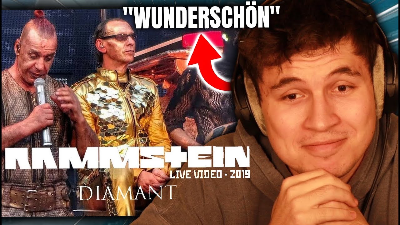 Einer meiner LIEBLINGSSONG😍?!?...Reaktion : Rammstein - Diamant (Live Video - 2019) | PtrckTV
