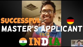 Successful Master's Applicant to Germany: Ansh Bhandari from India