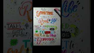 The ending will shock you!! #shorts #calligraphy #writing