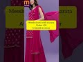 meesho kurti with sharara available 2 colour under 450 #meeshoapp