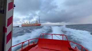 Patrolling an Offshore FPSO with a Daughter Craft - Emergency Response at Sea