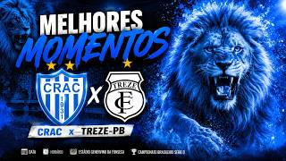 MELHORES MOMENTOS CRAC X TREZE PB