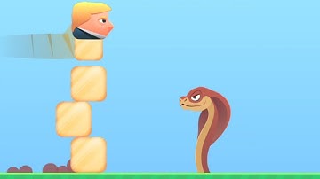 Square Bird Gameplay - All Levels (21 & 22) || Best Android iOS Games