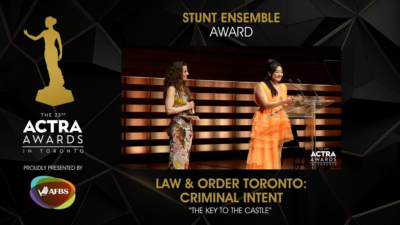 2025 Stunt Ensemble Award Winner: Law & Order Toronto: Criminal Intent
