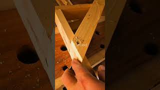 tricks for inserting screws deeper #wood #woodworking #woodcraft #carpenter #trick #tips