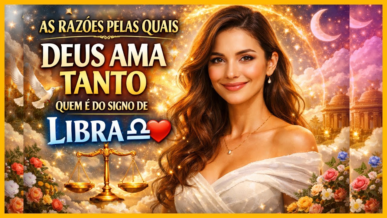 AS RAZÕES PELAS QUAIS DEUS AMA TANTO QUEM É DO SIGNO DE LIBRA ♎