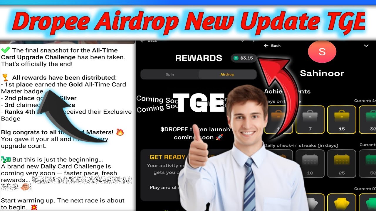 Dropee Airdrop New Update TGE  |  Dropee Airdrop Price Prediction  |  Listing Date Confirm