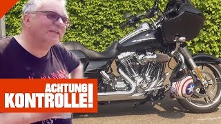 Die Polizei Hat Ja Keine Ahnung - Biker Zeigt Keine Einsicht Achtung Kontrolle Kabel Eins