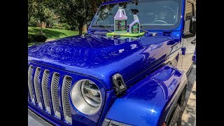 Ultimate Show Glow Detailer - Demo 2018 Jeep Wrangler Ocean Blue Metallic Ocean Blue Metallic Jeep