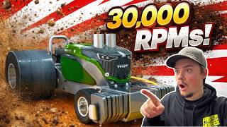 This Mini Tractor Hits 30,000 RPMs Fueled by Nitro!