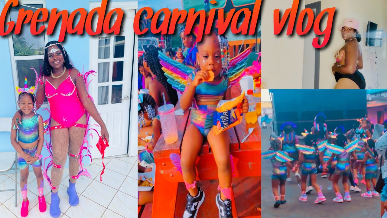 Pretty Mass Grenada 🇬🇩 carnival vlog/jouvert/pretty mass etc - YouTube