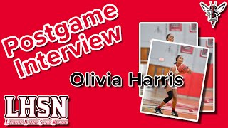 Postgame Interview Olivia Harris