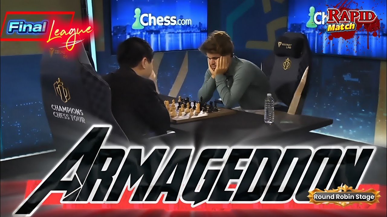 Final League!!! Magnus Vs Wesley So || Champions Chess Tour